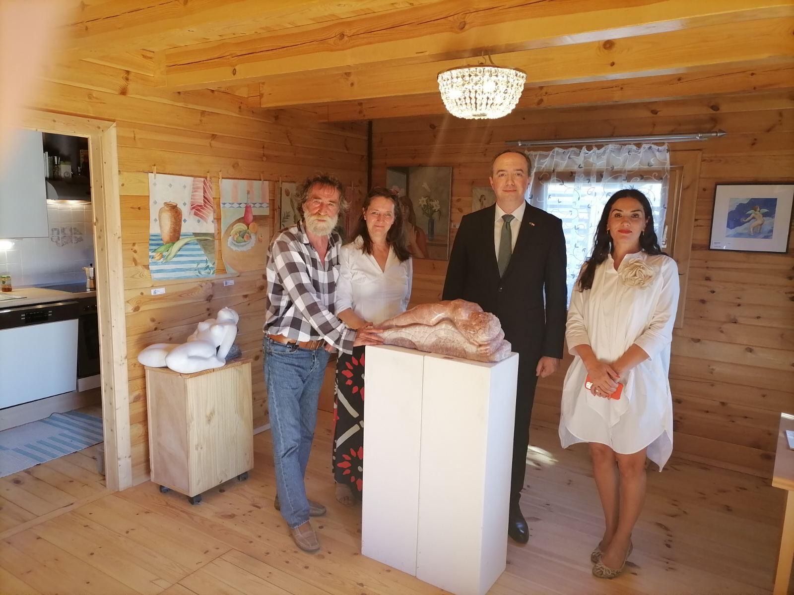 Ausstellung im Garten 2020